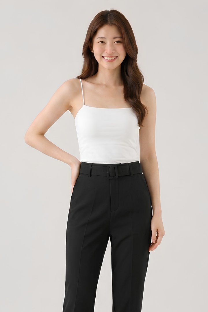 Jessy Padded Top Cami Ivory