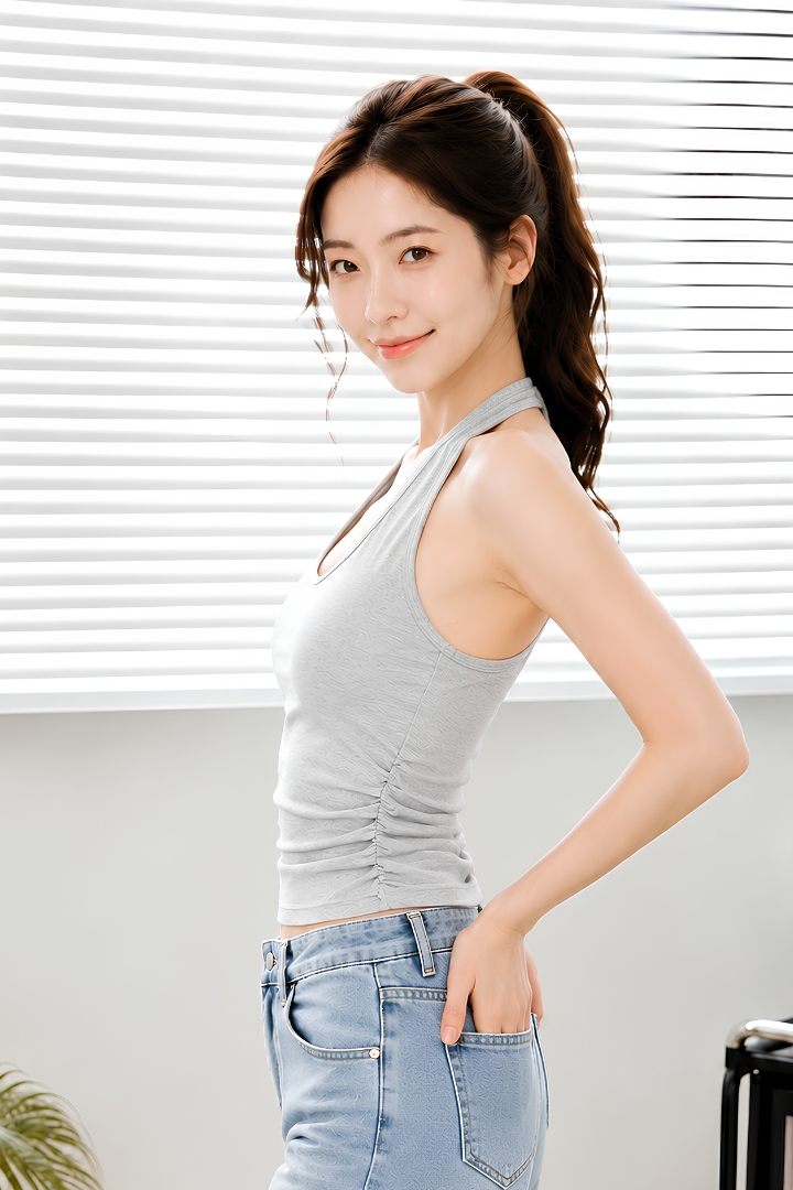 [BACKORDER] Debby Halter Padded Top Grey