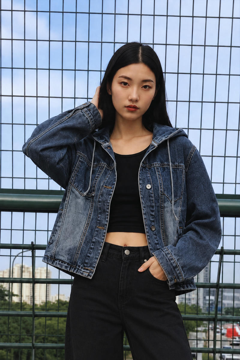 [BACKORDER] Arlo Denim Jacket Dark Washed