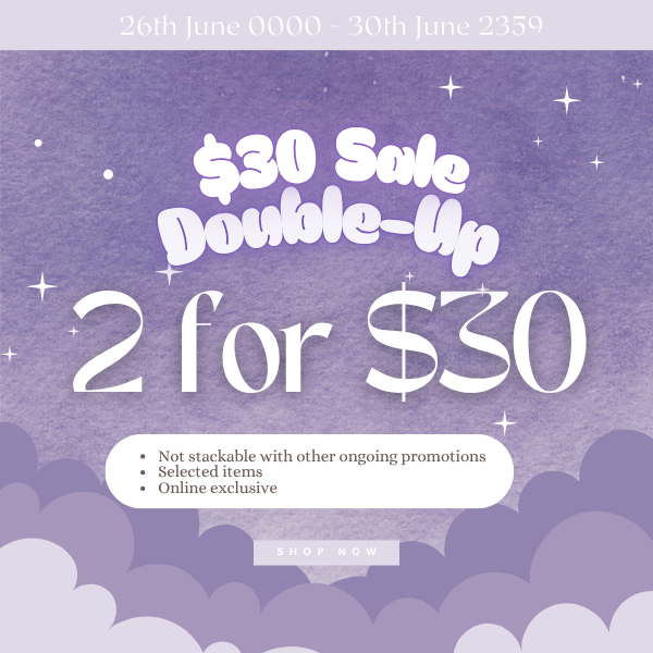 ✌️$30 Sale Double-Up