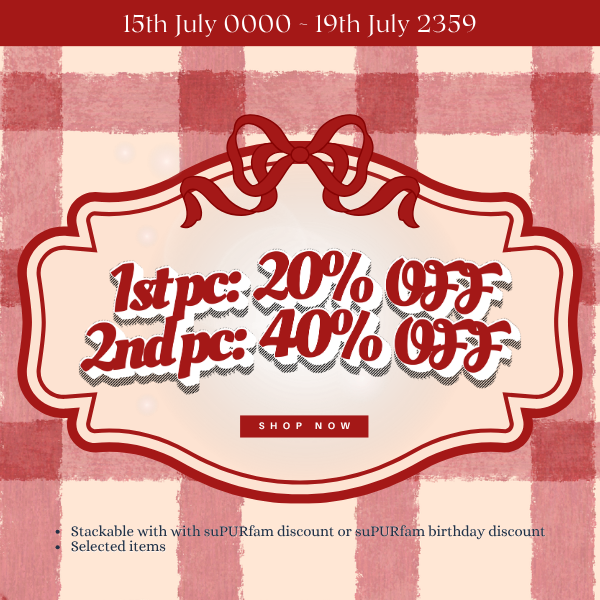 Mid Month Special 🔓 1st item: 20% OFF | 2nd item: 40% OFF 