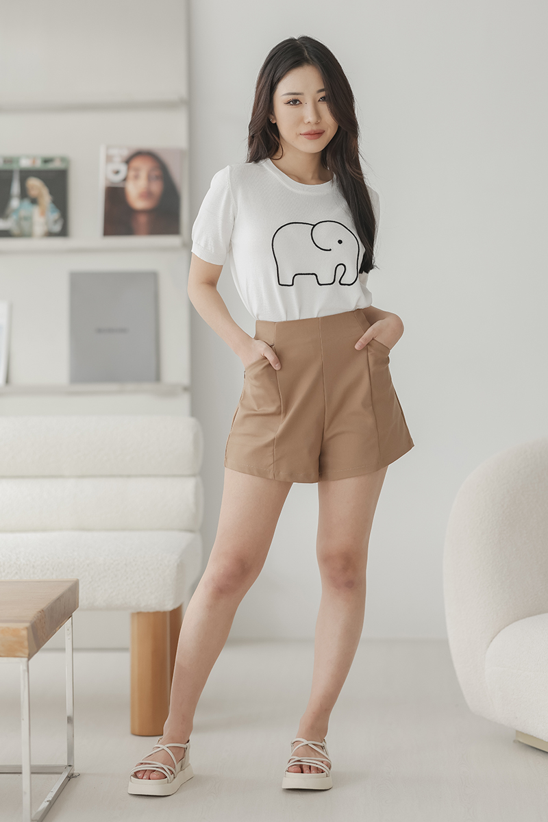 [RESTOCK] Bretia Shorts Mocha